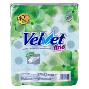 ΧΑΡΤΙ ΥΓΕΙΑΣ 40ΑΡΙ VELVET - Image 1