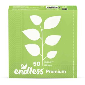 ENDLESS ΧΑΡΤΟΠΕΤΣΕΤΑ PREMIUM (33Χ33) ΛΑΧΑΝΙ 50Φ - Image 1