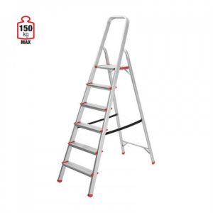 ΣΚΑΛΑ  ΑΛΟΥΜΙΝΙΟΥ 5+1 - Image 1