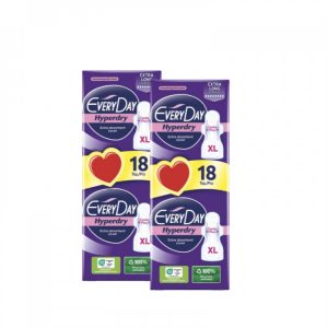 EVERYDAY ΣΕΡΒΙΕΤΑ HYPERDRY EXTRA LONG 2*18 ΤΕΜΑΧΙΑ - Image 1