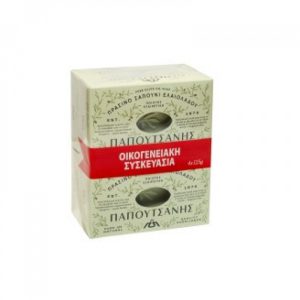 ΠΑΠΟΥΤΣΑΝΗΣ ΠΡΑΣΙΝΟ ΣΑΠΟΥΝΙ ΕΛΑΙΟΛΑΔΟΥ 3+1ΔΩΡΟ - Image 1