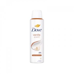 DOVE DEO SPRAY 150ML VANILLA - Image 1