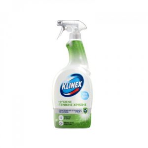 KLINEX HYGIENE ΚΑΘΑΡΙΣΤΙΚΟ ΑΠΟΛΥΜΑΝΤΙΚΟ SPRAY 4σε1 ΓΕΝΙΚΗΣ ΧΩΡΙΣ ΧΛΩΡΙΟ 750ml - Image 1