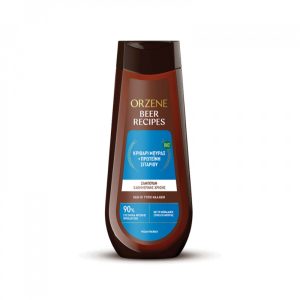 ORZENE ΣΑΜΠΟΥΑΝ ΜΠΥΡΑΣ 400ML ΚΡΙΘΑΡΙ ΜΠΥΡΑΣ & ΠΡΩΤΕΙΝΗ ΣΙΤΑΡΙΟΥ - Image 1