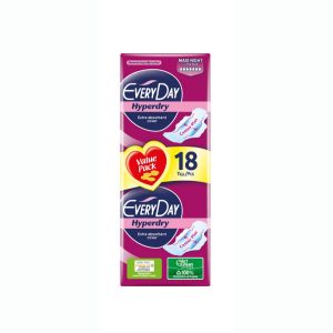 EVERYDAY ΣΕΡΒΙΕΤΕΣ HYPERDRY 18TEM ULTRA PLUS MAXI NIGHT - Image 1
