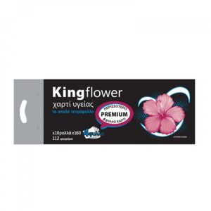 GARDEN FLOWER PREMIUM ΧΑΡΤΙ ΥΓΕΙΑΣ 120gr 4ΦΥΛΛΟ 10 ΤΕΜΑΧΙΩΝ - Image 1