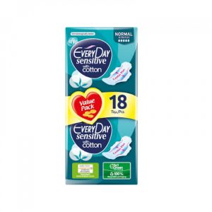 ΣΕΡΒΙΕΤΑ EVERYDAY SENSITIVE ULTRA PLUS NORMAL 18 ΤΕΜ - Image 1