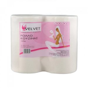 VELVET ΧΑΡΤΙ ΚΟΥΖΙΝΑΣ 2*450GR - Image 1