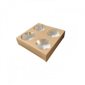 ΒΑΣΗ ΤΕΤΡΑΠΛΗ KRAFT 100ΤΕΜ - Image 1
