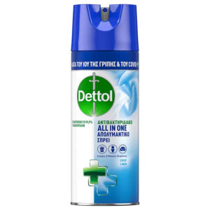 DETTOL ΑΝΤΙΒΑΚΤΗΡΙΔΙΑΚΟ SPRAY 300ML CRISP LINEN - Image 1