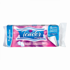 TENDER ΧΑΡΤΙ ΥΓΕΙΑΣ 10ΑΡΙ 4ΦΥΛΛΟ 95GR - Image 1