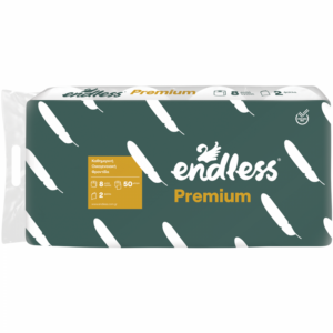 ENDLESS ΧΑΡΤΙ ΥΓΕΙΑΣ PREMIUM  8 ΡΟΛΑ (190GR) - Image 1