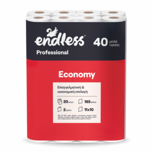 ENDLESS ΧΑΡΤΙ ΥΓΕΙΑΣ 40 ΡΟΛΑ 2ΦΥΛ ECONOMY - Image 1
