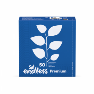 ENDLESS ΧΑΡΤΟΠΕΤΣΕΤΑ PREMIUM (33Χ33) ΜΠΛΕ 50Φ - Image 1