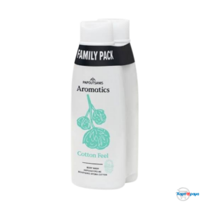 ΠΑΠΟΥΤΣΑΝΗΣ AROMATICS ΑΦΡΟΛΟΥΤΡΟ COTTON FEEL ΟΙΚΟΓΕΝΕΙΑΚΗ ΣΥΣΚΕΥΑΣΙΑ 2*650ml - Image 1