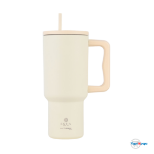 ESTIA STRAW TUMBLER XL StA 900ml LILY WHITE - Image 1