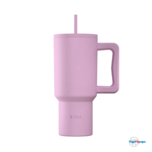 ESTIA STRAW TUMBLER XL StA 900ml LAVENDER PURPLE - Image 1