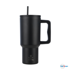 ESTIA STRAW TUMBLER XL StA 900ml MIDNIGHT BLACK - Image 1