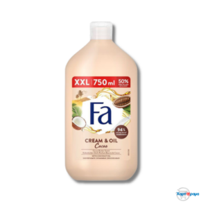 FA ΑΦΡΟΛΟΥΤΡΟ XXL 750ML CREAM AND OIL CACAO - Image 1