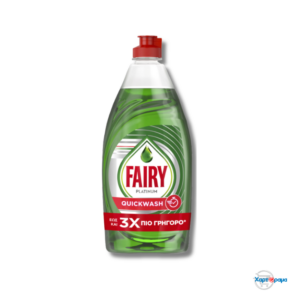 FAIRY PLATINUM QUICKWASH ΥΓΡΟ ΠΙΑΤΩΝ 654ML - Image 1