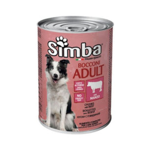 SIMBA ΚΟΝΣΕΡΒΑ ΣΚΥΛΟΥ 1230GR ΜΟΣΧΑΡΙ - Image 1